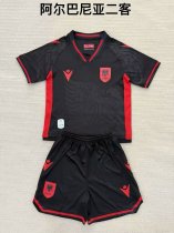 Albania  Third Kids Kits 1:1 Quality Soccer Jersey 25/26