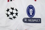 AC Milan Away White 1:1 Quality Retro Soccer Jersey 2009/2010