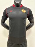 24/25 Manchester United Black Special Edition Player 1:1 Quality Soccer Jersey