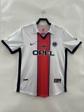 PSG  Paris  Away Retro1:1 Quality Soccer Jersey 1998/1999