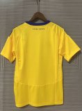 24/25 Ukraine Home Yellow Fans 1:1 Quality Soccer Jersey