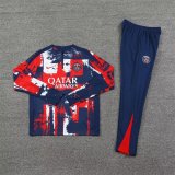 22/23 Paris Half Pull 1:1 Quality Training Tracksuit