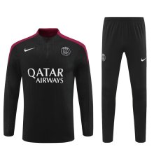 Paris Black Player 1:1 Quality Training Jersey 24/25