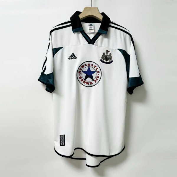 Newcastle United Away Retro  1:1 Quality Soccer Jersey 1999/2000