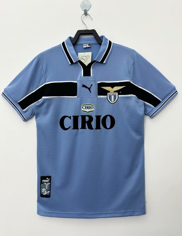 Lazio Home Blue Retro 1:1 Quality Soccer Jersey 1998/1999