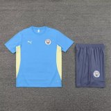 24/25  Manchester City Wathet 1:1 Quality Training Jersey