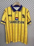 Sheffield Wednesday Away Fans Retro 1:1 Quality Soccer Jersey 1995