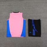 24/25 Manchester United Pink 1:1 Quality Training  Vest（A-Set）