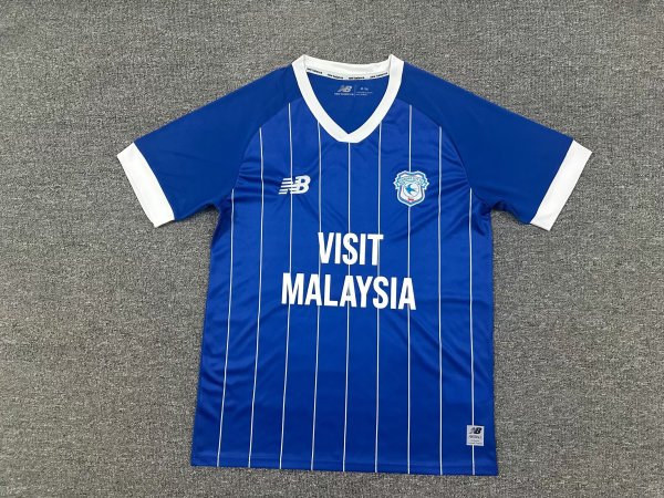 Cardiff City Home Fans 1:1 Quality Soccer Jersey 25/26