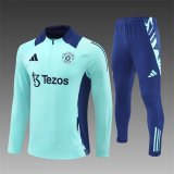 Manchester United Lake Blue 1:1 Quality Training Jersey 24/25