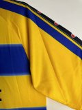 Parma  Long sleeves Yellow  Retro 1:1 Quality Soccer Jersey 1999/2000