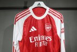 Arsenal Home Long Sleeve Player 1:1 Quality Soccer Jersey 25/26
