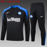 Inter Milan Training  Black 1:1 Quality Training Jersey 24/25