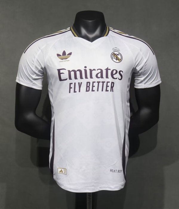 Real Madrid Special Edition White  Player 1:1 Quality Soccer Jersey 24/25