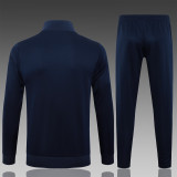 Real Madrid Blue Training Tracksuit 1:1 Quality Training Jersey 24/25