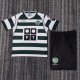 Sporting Lisbon Home Kids  Retro 1:1 Soccer Jersey 2001/2003