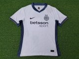 Inter Milan  Away White Player 1:1 Quality Soccer Jersey 24/25