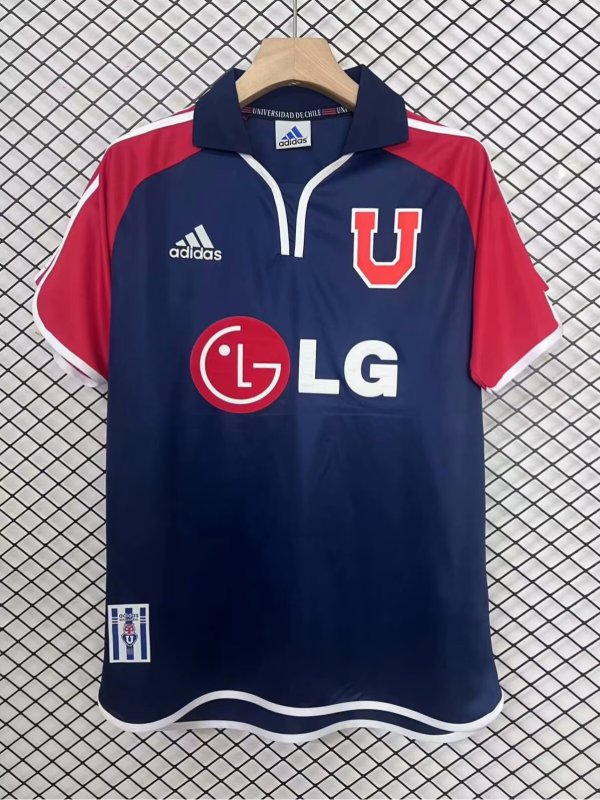 Universidad De Chile Home Fans Retro 1:1 Quality Soccer Jersey 2001/2002