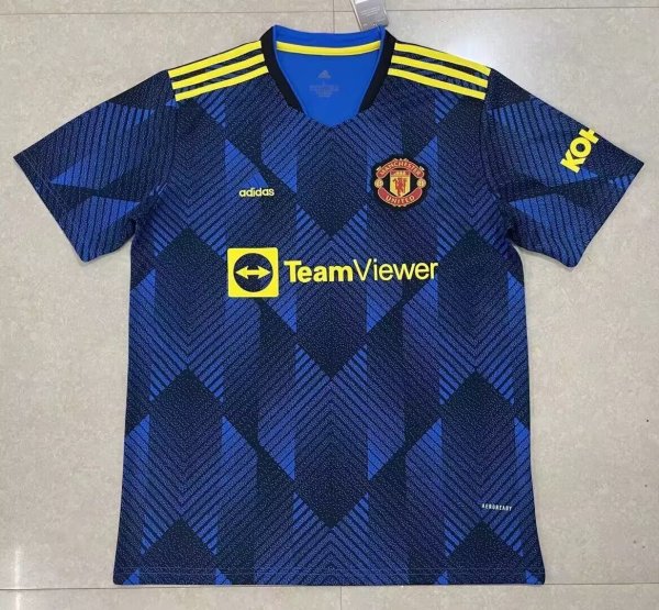 Manchester United Third Fans 1:1 Quality Retro Soccer Jersey 2021/2022