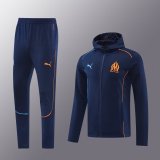 Marseille Jacket Tracksuit Blue Hoodie 1:1 Quality 24/25