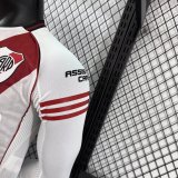 River Plate Home Long Sleeve Player 1:1 Quality Soccer Jersey 25/26