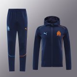 Marseille Jacket Tracksuit Blue Hoodie 1:1 Quality 24/25
