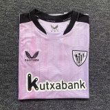 Athletic  Bilbao Training Clothes Pink Fans 1:1 Quality Soccer Jersey 24/25
