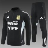 Argentina Training  Black 1:1 Quality Training Jersey 25/26