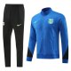 Barcelona Training Tracksuit  Blue 1:1 Quality Soccer Jersey 24/25