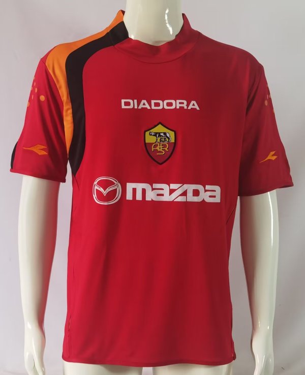 Roma Home Fans Retro 1:1 Quality Soccer Jersey 2004/2005