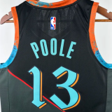 Wizards POOLE #13 Black City Edition  1:1 Quality NBA Jersey 2025