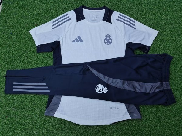Real Madrid  Training  White  Player 1:1 Quality Training Jersey 24/25