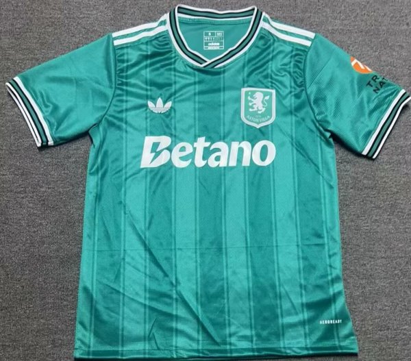 Aston Villa  Green Fans  1:1 Quality Soccer Jersey 24/25