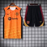Barcelona Orange 1:1 Quality Training Vest（A-Set）24/25
