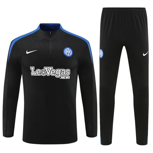 Inter Milan Training Black Player 1:1 Quality Training Jersey 24/25