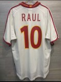 Spain  Away White Fans 1:1 Quality Retro Soccer Jersey 2000