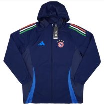 Bayern Munich Blue Windbreaker 24/25 Bayern Munich Blue Windbreaker 24/25