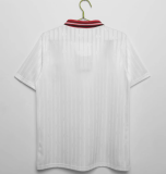 Türkiye Away Retro Soccer Jersey 1996