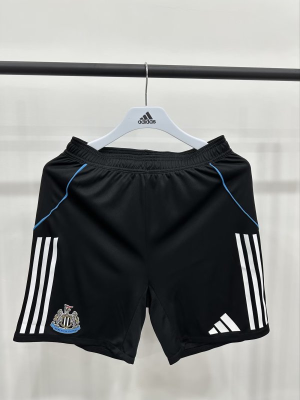 Newcastle Home Black Player 1:1 Quality Shorts 25/26