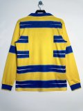 Parma Home Long sleeves Yellow  Retro 1:1 Quality Soccer Jersey 1998/1999
