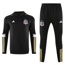 Colo Colo Black Jacket Tracksuit 1:1 Quality 24/25 Colo Colo Black Jacket Tracksuit 1:1 Quality 24/25