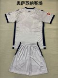Osasuna Away Kids Kits 1:1 Soccer Jersey 24/25