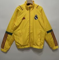 Real Madrid Clip Edge Yellow Windbreaker 24/25