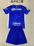 Deportivo Toluca FC Third  Kids Kits 1:1 Quality Soccer Jersey 24/25