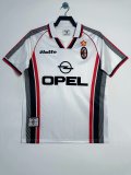 AC Milan  Away Fans Retro 1:1 Quality Soccer Jersey 1997/1998