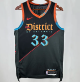 Wizards KUZMA #33 Black City Edition  1:1 Quality NBA Jersey 2025