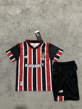 Sao Paulo Home  Kids 1:1 Quality Soccer Jersey 24/25