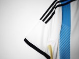 2014 Argentina Home Retro 1:1 Quality  Soccer Jersey