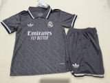 24/25 Real Madrid Third Kids Soccer Jersey