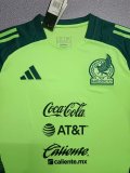 Mexico Training uniform light Green Fans 1:1 Quality Soccer Jersey 25/26